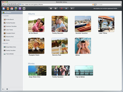 mobile me gallery